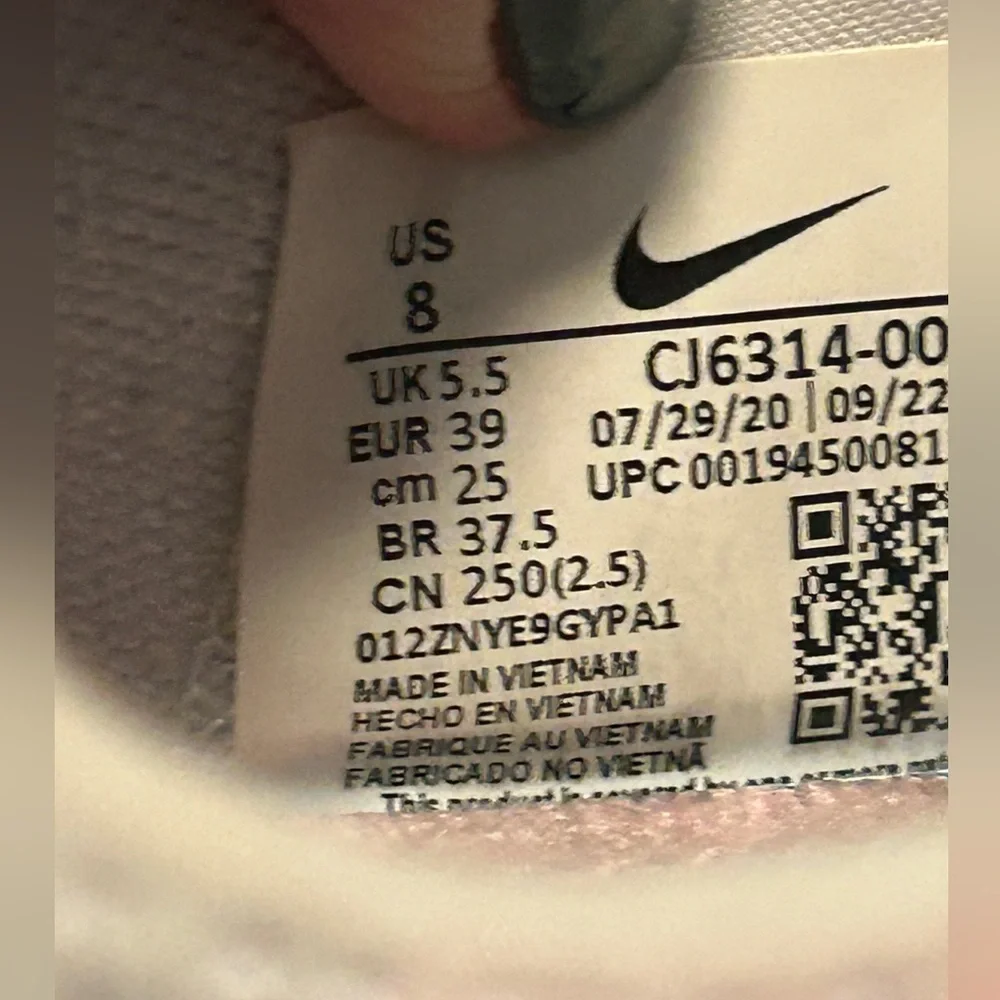 women’s Nike free metcon 3 grey/ crimson size 8 - Picture 15 of 15